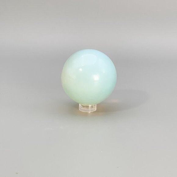 Opalite Sphere Crystal Ball Iridescent Decor Perfect Crystal Gift: 1.5 - 2 inch - Picture 7 of 8